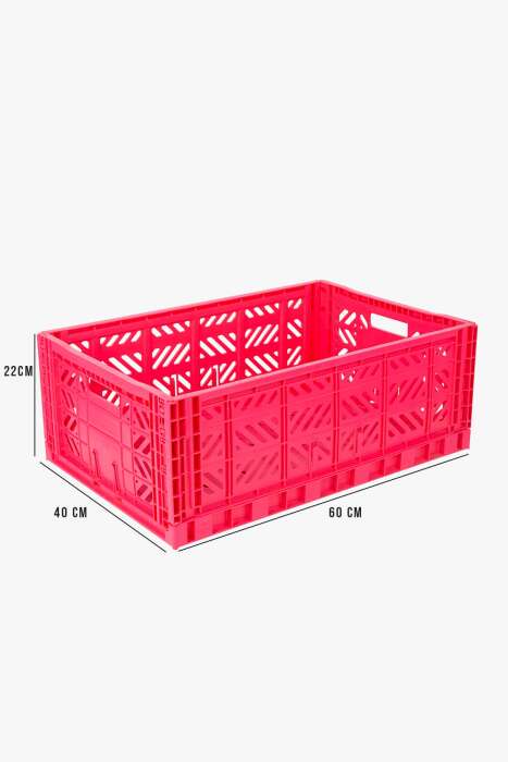 Aykasa 604022 Maxibox Dark Pink Katlanabilir Kasa - 4