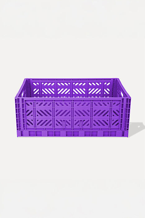 Aykasa 604022 Maxibox Violet Katlanabilir Kasa - 1