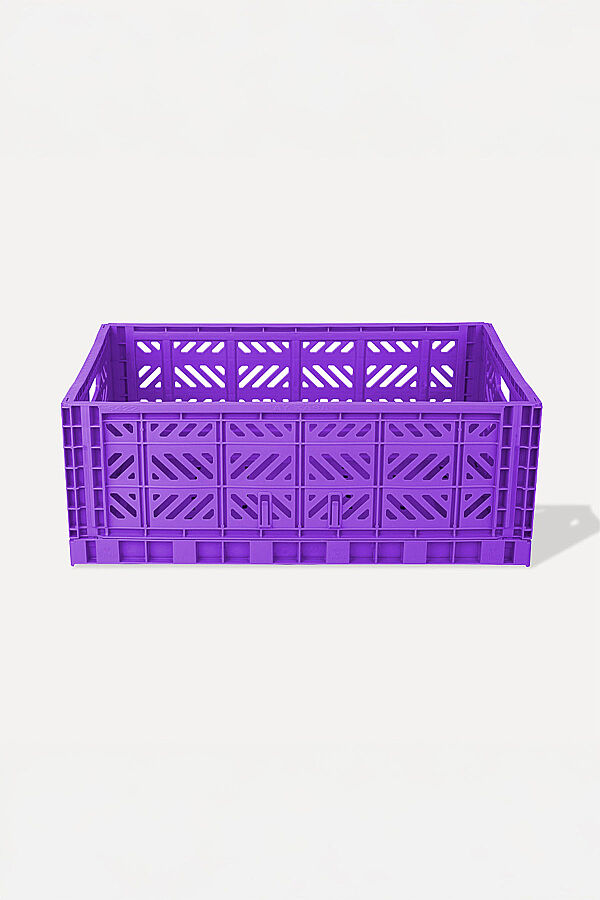 Aykasa 604022 Maxibox Violet Katlanabilir Kasa - 1