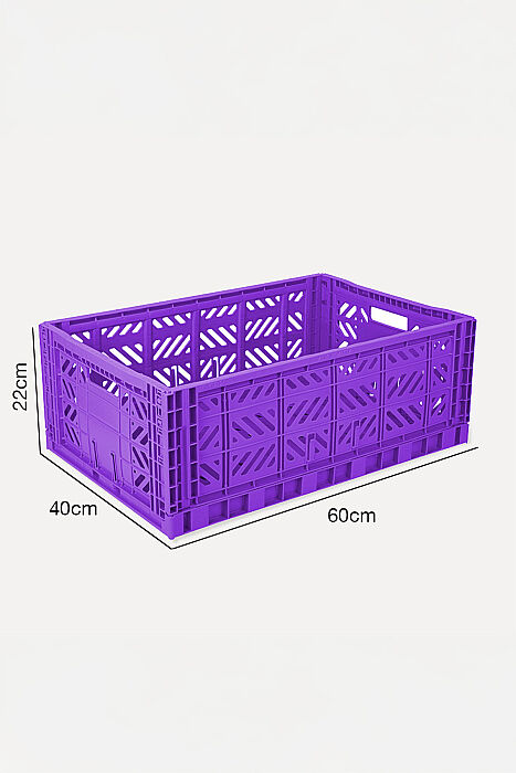 Aykasa 604022 Maxibox Violet Katlanabilir Kasa - 4