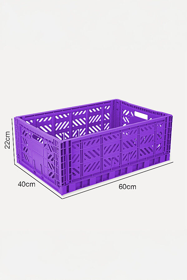Aykasa 604022 Maxibox Violet Katlanabilir Kasa - 4
