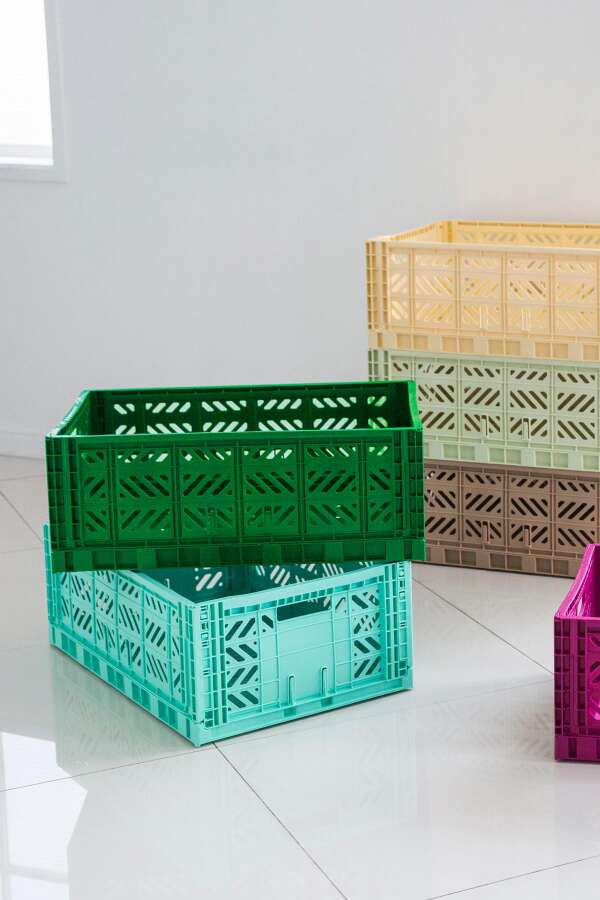 Aykasa 604022 Maxibox Green Katlanabilir Kasa - 5