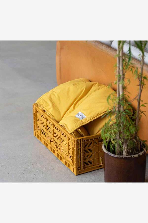 Aykasa 604022 Maxibox Mustard Katlanabilir Kasa - 5