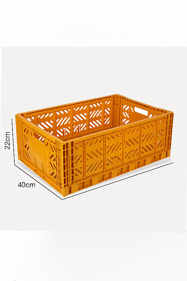 Aykasa 604022 Maxibox Mustard Katlanabilir Kasa - 4