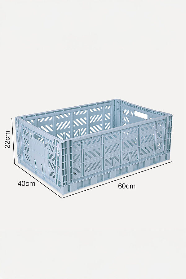 Aykasa 604022 Maxibox Pale Blue Katlanabilir Kasa - 4