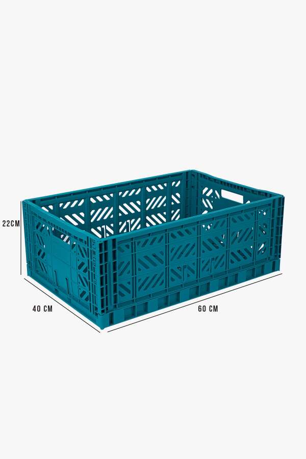 Aykasa 604022 Maxibox Peacock Green Katlanabilir Kasa - 4