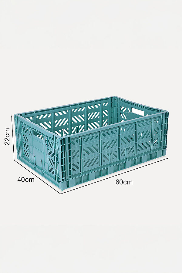 Aykasa 604022 Maxibox Teal Katlanabilir Kasa - 4