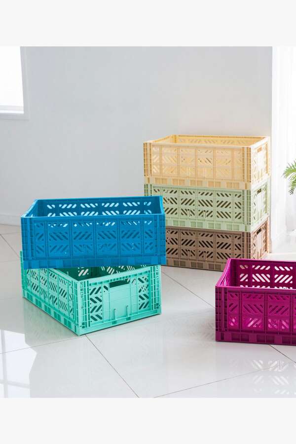 Aykasa 604022 Maxibox Turquoise Katlanabilir Kasa - 5