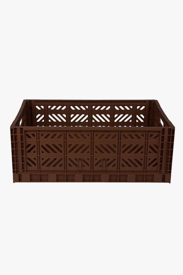 Aykasa 604022 Maxibox Brown Katlanabilir Kasa - 3