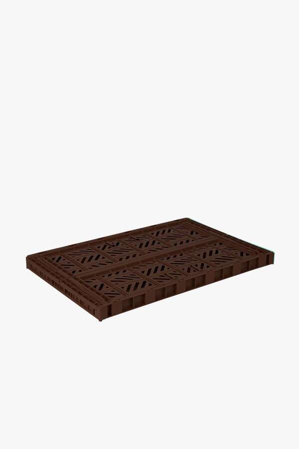 Aykasa 604022 Maxibox Brown Katlanabilir Kasa - 2