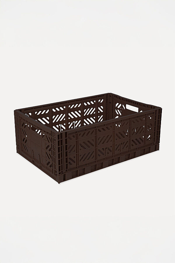 Aykasa 604022 Maxibox Brown Katlanabilir Kasa - 2