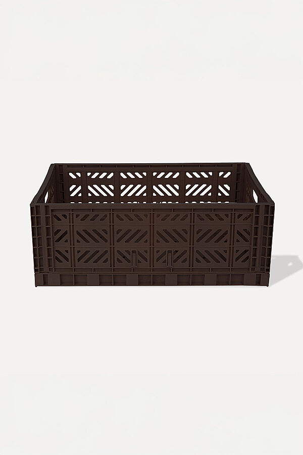 Aykasa 604022 Maxibox Brown Katlanabilir Kasa - 1