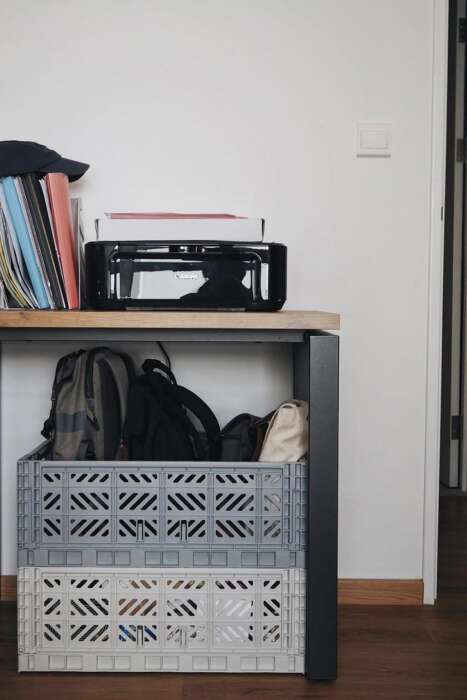 Aykasa 604022 Maxibox Light Gray Katlanabilir Kasa - 5