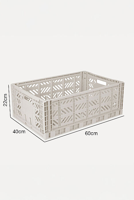 Aykasa 604022 Maxibox Light Gray Katlanabilir Kasa - 4
