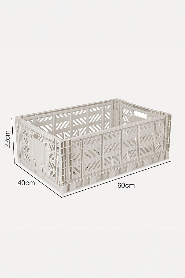 Aykasa 604022 Maxibox Light Gray Katlanabilir Kasa - 4