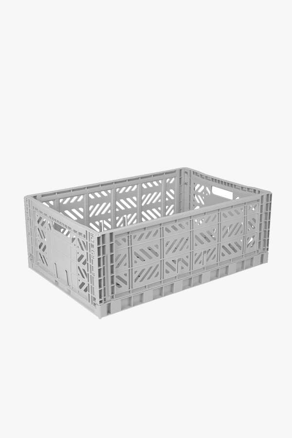 Aykasa 604022 Maxibox Gray Katlanabilir Kasa - 1