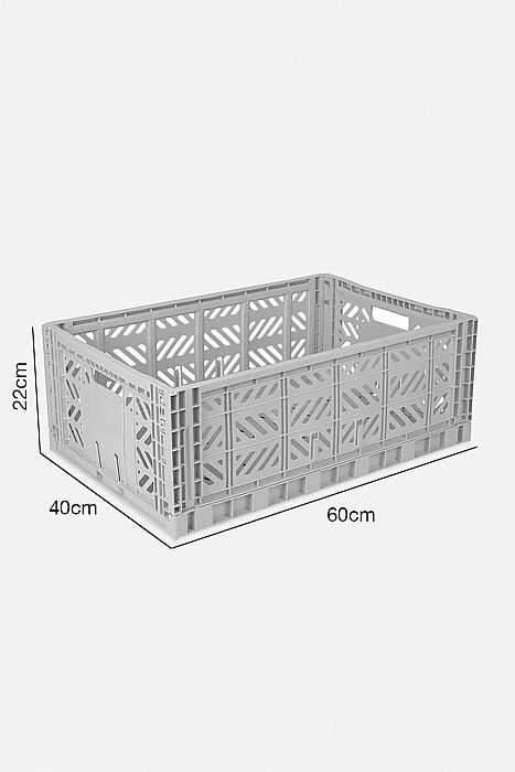 Aykasa 604022 Maxibox Gray Katlanabilir Kasa - 4