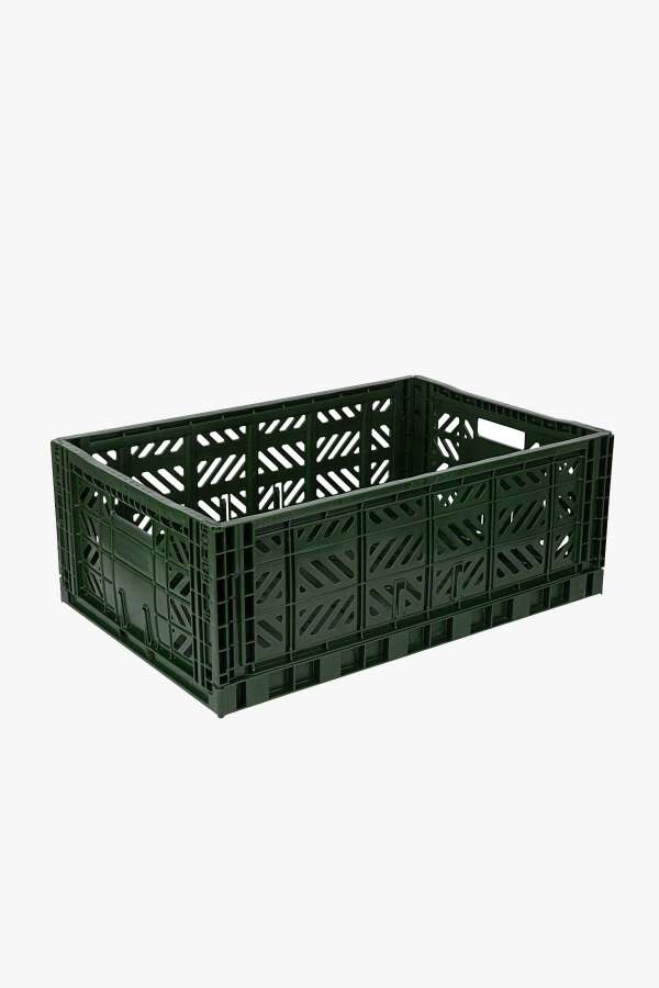 Aykasa 604022 Maxibox Khaki Katlanabilir Kasa - 1