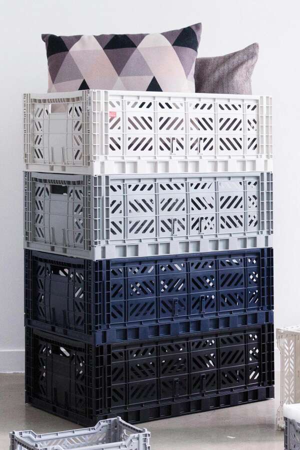 Aykasa 604022 Maxibox Navy Katlanabilir Kasa - 5