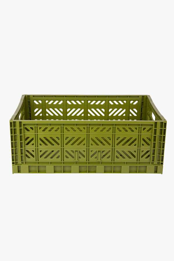 Aykasa 604022 Maxibox Olive Katlanabilir Kasa - 3