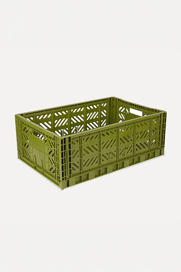 Aykasa 604022 Maxibox Olive Katlanabilir Kasa - 2
