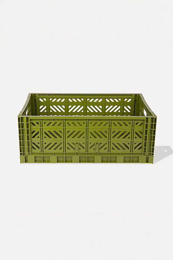 Aykasa 604022 Maxibox Olive Katlanabilir Kasa - 1