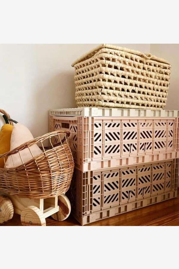 Aykasa 604022 Maxibox Orange Katlanabilir Kasa - 5