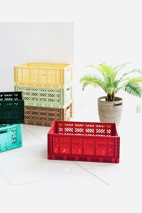 Aykasa 604022 Maxibox Red Katlanabilir Kasa - 5