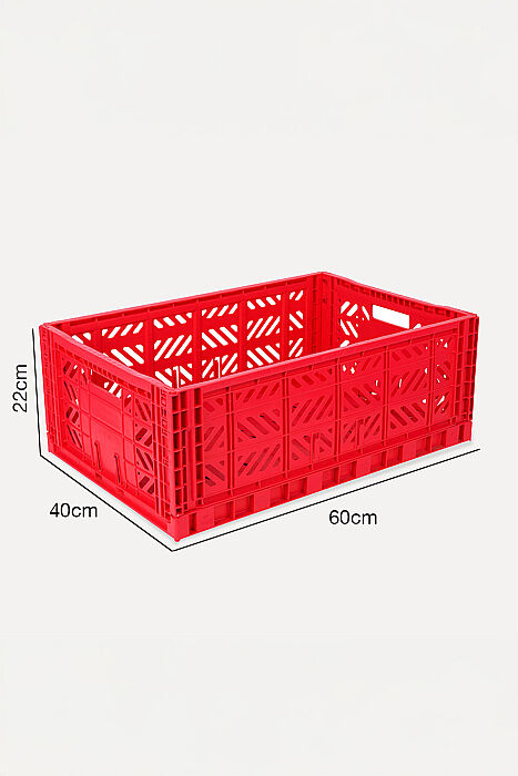 Aykasa 604022 Maxibox Red Katlanabilir Kasa - 4