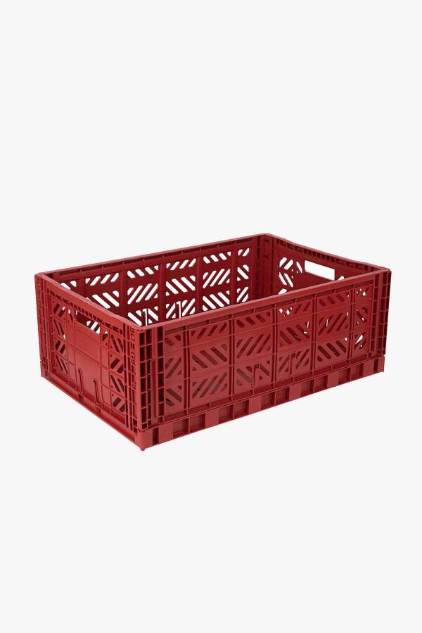 Aykasa 604022 Maxibox Tile Red Katlanabilir Kasa - 1