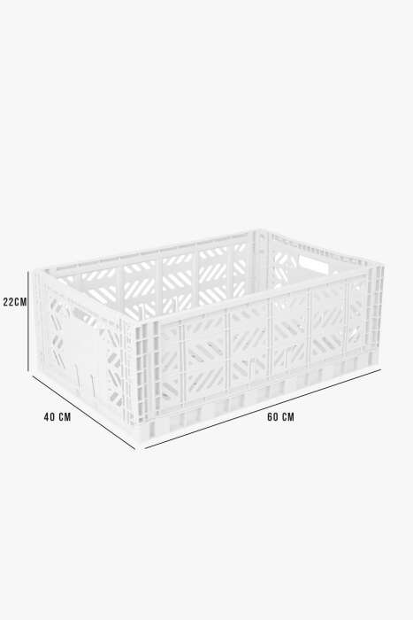 Aykasa 604022 Maxibox White Katlanabilir Kasa - 4