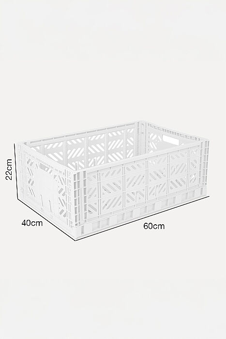 Aykasa 604022 Maxibox White Katlanabilir Kasa - 4