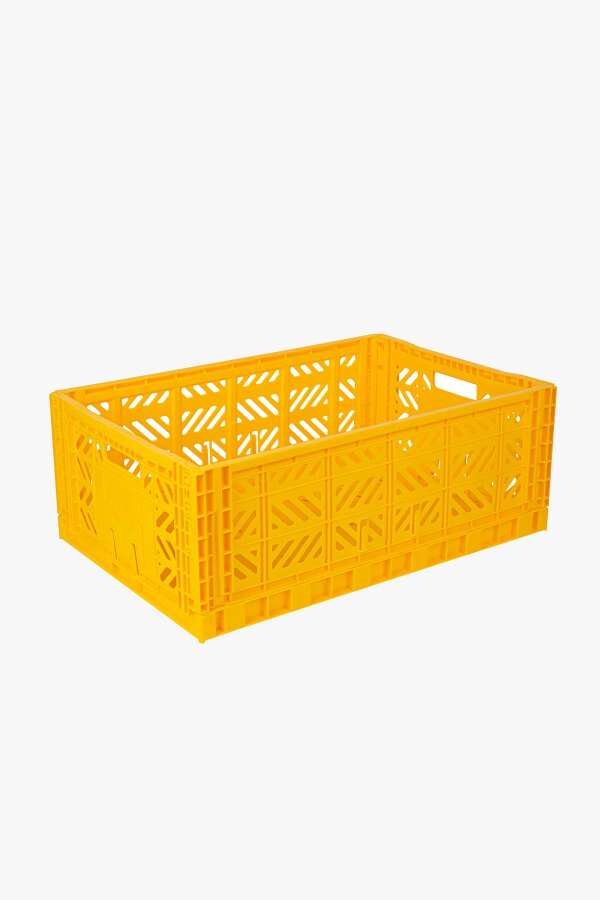 Aykasa 604022 Maxibox Yellow Katlanabilir Kasa - 1