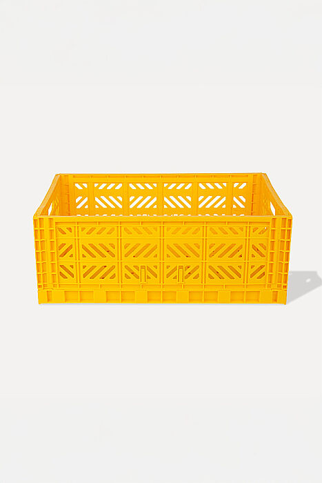 Aykasa 604022 Maxibox Yellow Katlanabilir Kasa - AYKASA