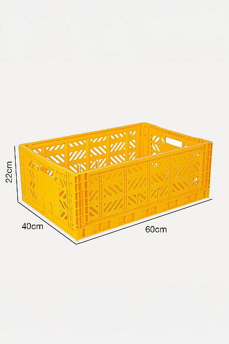 Aykasa 604022 Maxibox Yellow Katlanabilir Kasa - 4