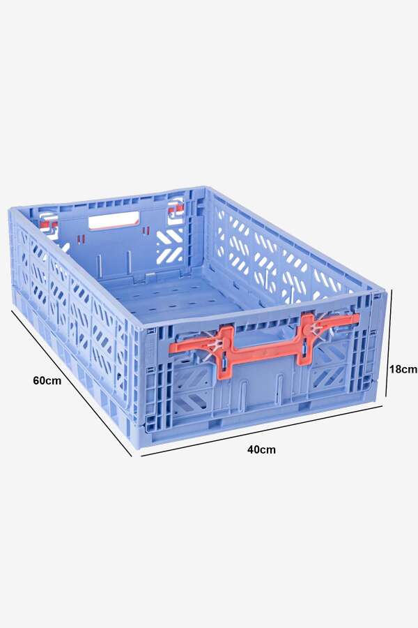 Aykasa 604018 Maxibox Konforlu Kilit Baby Blue Katlanabilir Kasa - 4