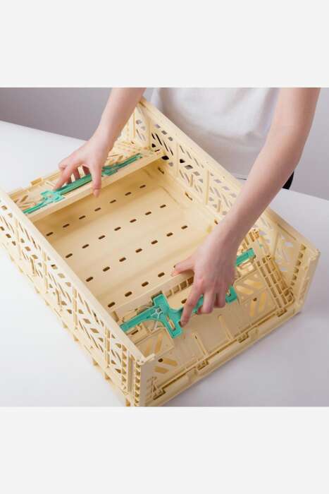 Aykasa 604018 Maxibox Konforlu Kilit Banana Katlanabilir Kasa - 3