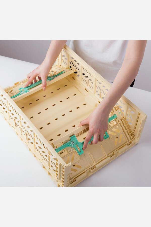 Aykasa 604018 Maxibox Konforlu Kilit Banana Katlanabilir Kasa - 3