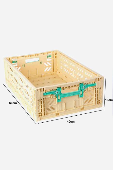 Aykasa 604018 Maxibox Konforlu Kilit Banana Katlanabilir Kasa - 4