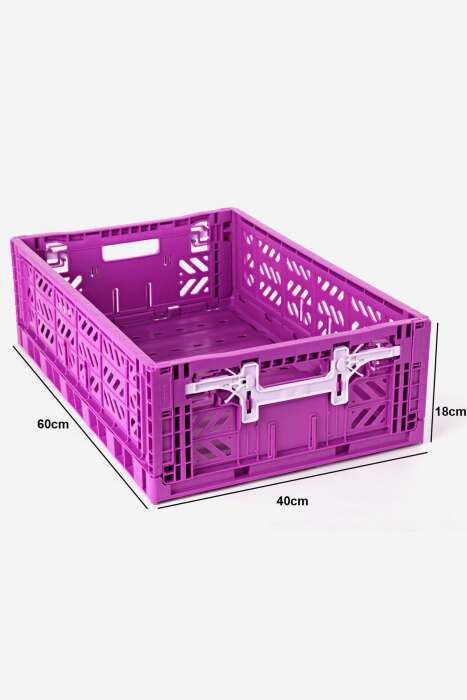 Aykasa 604018 Maxibox Konforlu Kilit Badacious Katlanabilir Kasa - 4