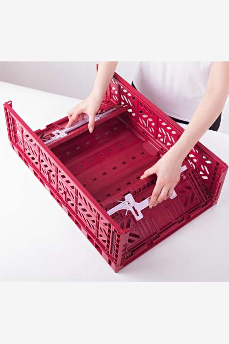 Aykasa 604018 Maxibox Konforlu Kilit Chili Pepper Katlanabilir Kasa - 3