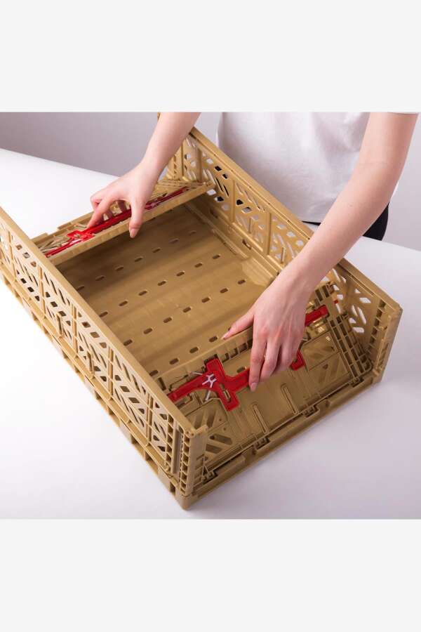 Aykasa 604018 Maxibox Konforlu Kilit Gold Katlanabilir Kasa - 3