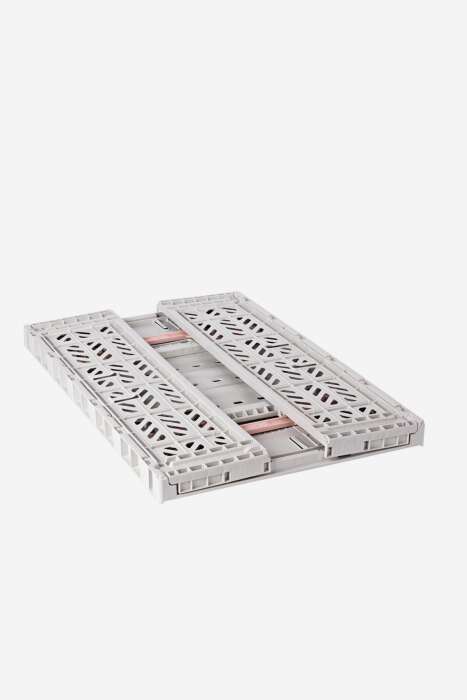 Aykasa 604018 Maxibox Konforlu Kilit Light Gray Katlanabilir Kasa - 2