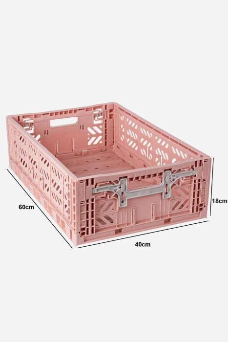 Aykasa 604018 Maxibox Konforlu Kilit Milk Tea Katlanabilir Kasa - 4