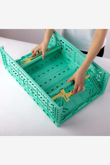 Aykasa 604018 Maxibox Konforlu Kilit Mint Katlanabilir Kasa - 3