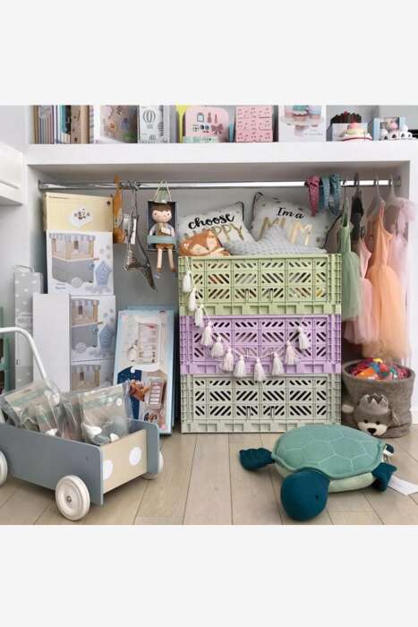 Aykasa 604022 Maxibox Lime Katlanabilir Kasa - 5