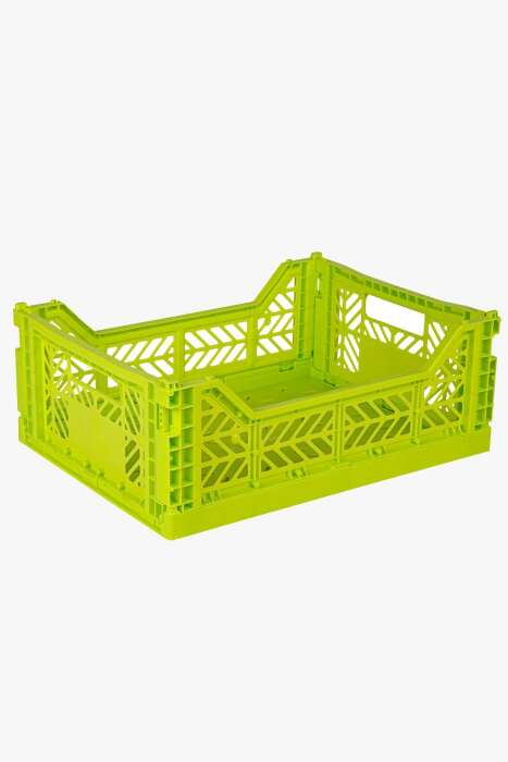 Aykasa 403014 Midibox Acid Yellow Katlanabilir Kasa - 1