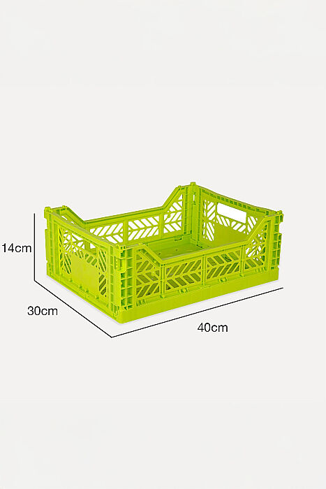 Aykasa 403014 Midibox Acid Yellow Katlanabilir Kasa - 4