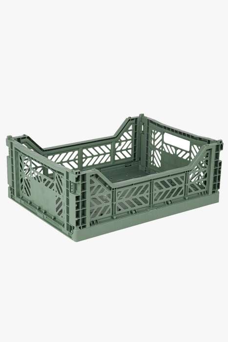 Aykasa 403014 Midibox Almond Green Katlanabilir Kasa - 1