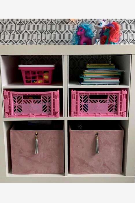 Aykasa 403014 Midibox Baby Pink Katlanabilir Kasa - 5